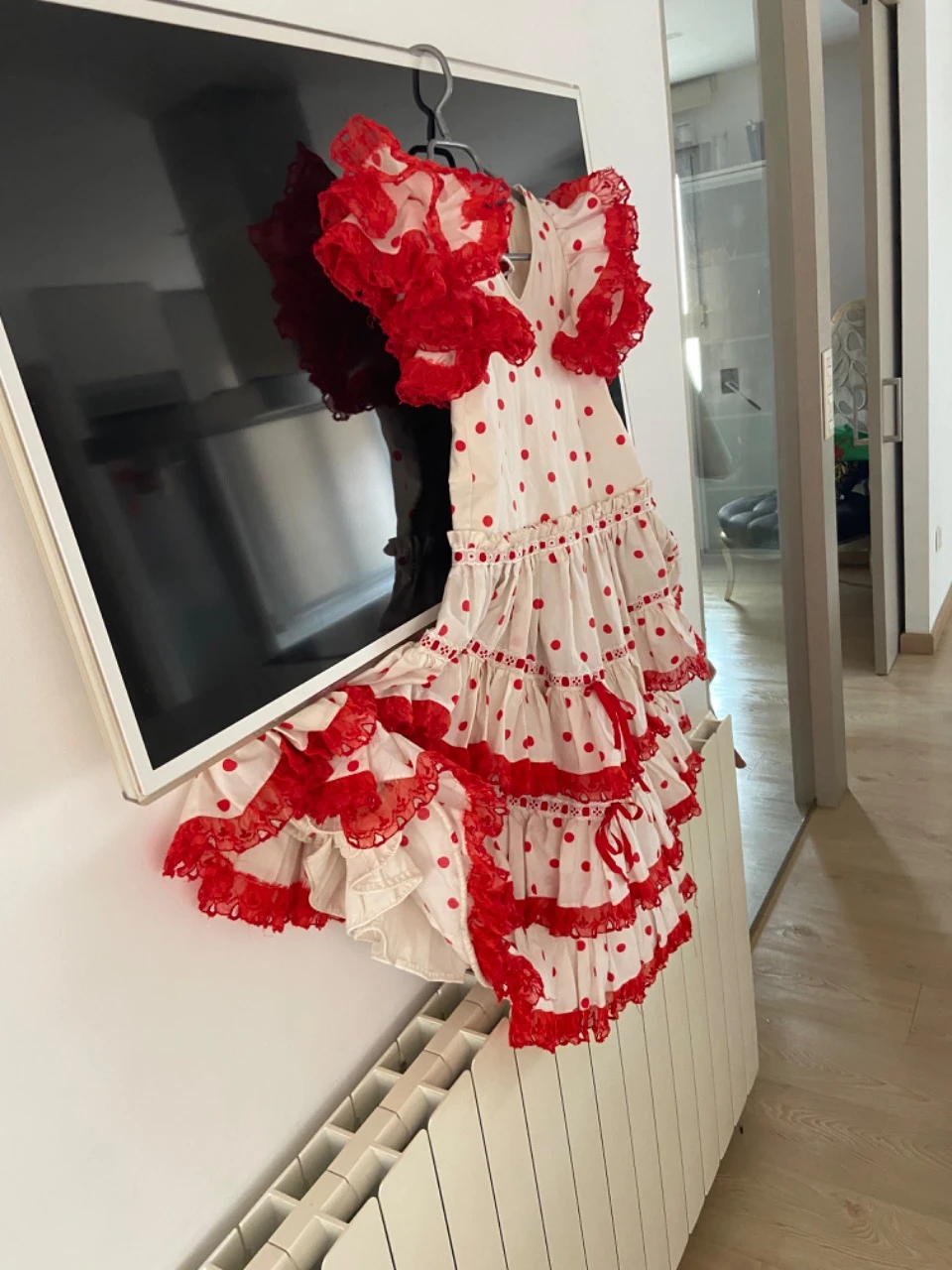 203 diseño exclusivo traje sevillanas